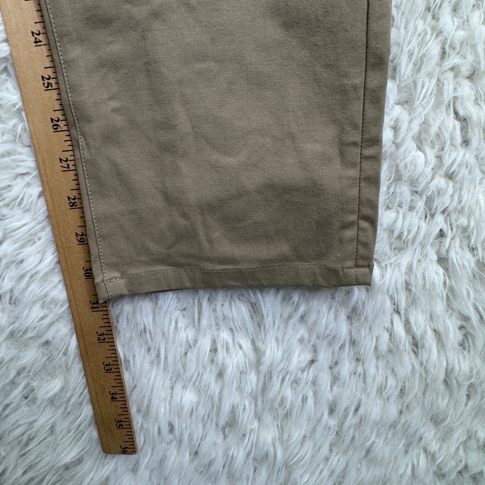 Mack Weldon Radius Pant 36x32 Tan Khaki Performance Chino Techwear Gorpcore - Picture 8 of 9